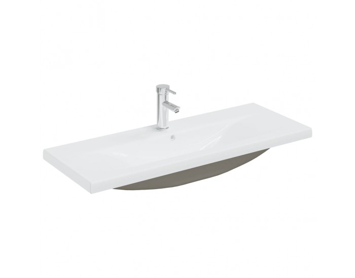 Sonata H Комплект мебели за баня от 2 части, керамика и инженерно дърво