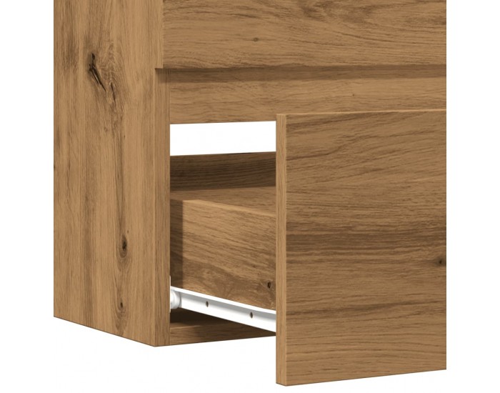 Sonata H Шкаф за мивка, дъб артизан, 90x38,5x45 см, инженерно дърво