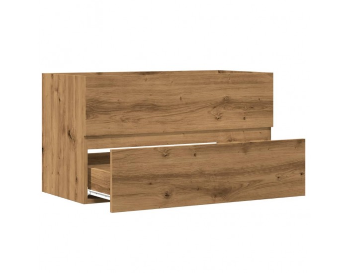 Sonata H Шкаф за мивка, дъб артизан, 90x38,5x45 см, инженерно дърво