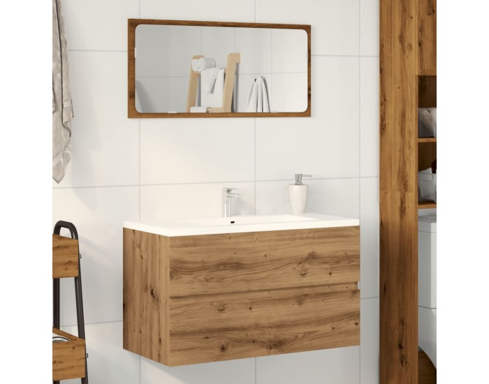 Sonata H Шкаф за мивка, дъб артизан, 90x38,5x45 см, инженерно дърво