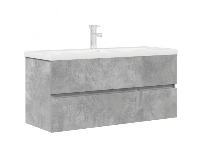 Sonata H Комплект мебели за баня от 2 части бетонно сив инженерно дърво