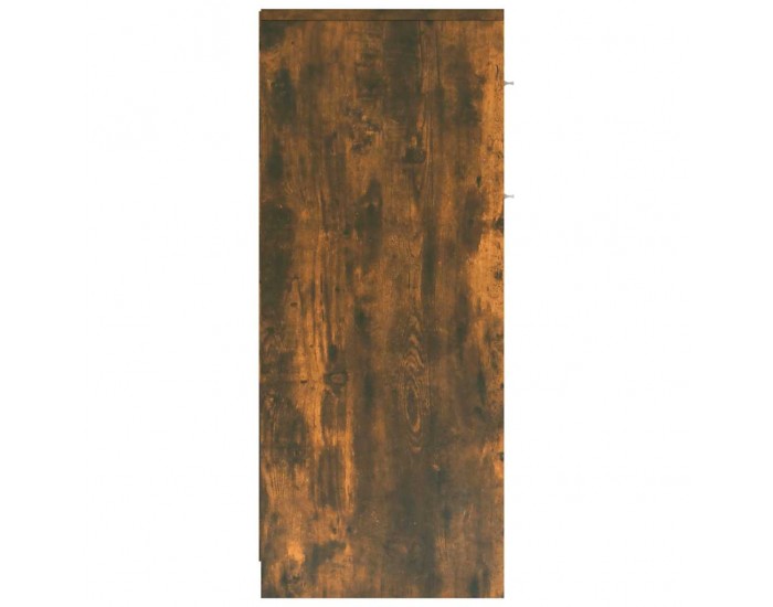 Sonata H Шкаф за баня, опушен дъб, 60x33x80 см, инженерно дърво