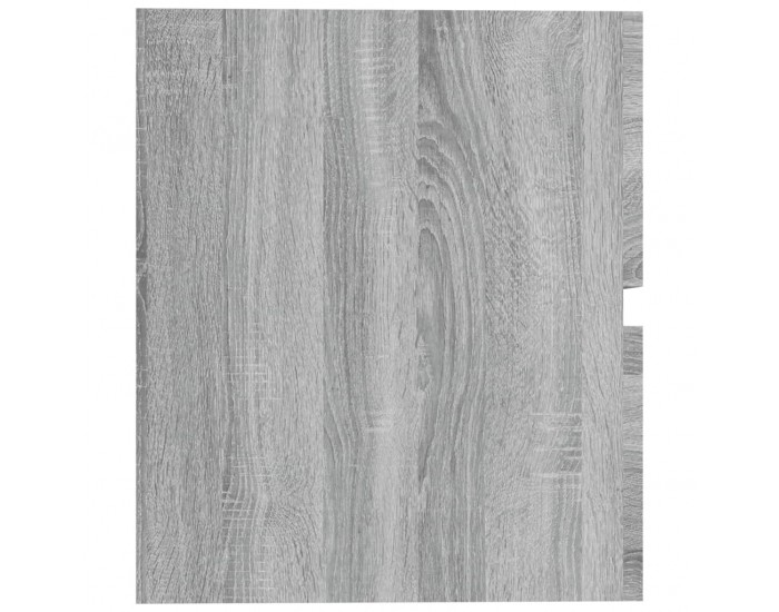 Sonata H Шкаф за мивка, сив сонома, 60x38,5x45 см, инженерно дърво