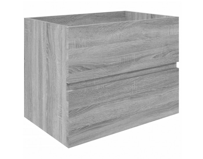 Sonata H Шкаф за мивка, сив сонома, 60x38,5x45 см, инженерно дърво