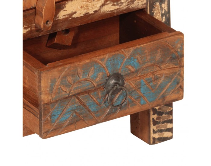 Sonata H Комплект мебели за баня 4 части масивна регенерирана дървесина