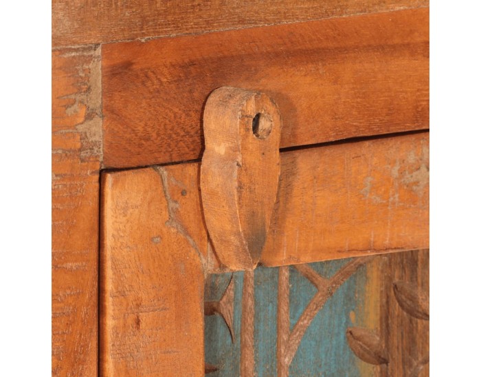 Sonata H Комплект мебели за баня 4 части масивна регенерирана дървесина