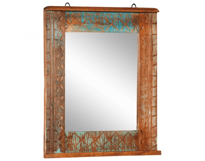 Sonata H Комплект мебели за баня 4 части масивна регенерирана дървесина