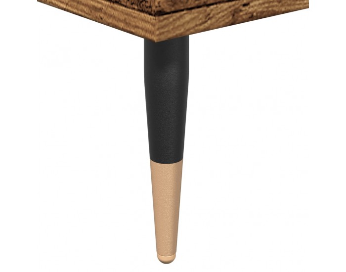 Sonata H Шкаф за баня, старо дърво, 30x30x190 см, инженерно дърво