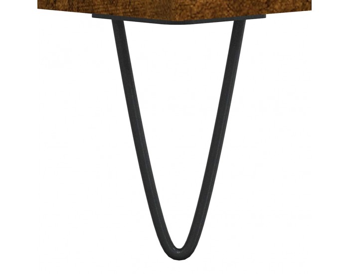 Sonata H Шкаф за баня, опушен дъб, 80x33x60 см, инженерно дърво