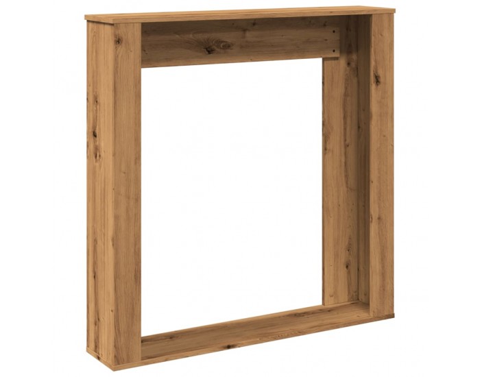 Sonata H Облицовка за камина дъб артизан 100x20x100 см инженерно дърво