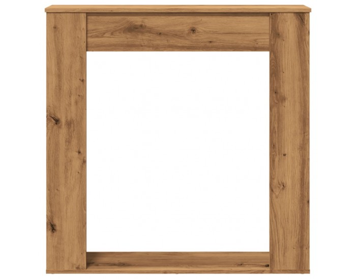 Sonata H Облицовка за камина дъб артизан 100x20x100 см инженерно дърво