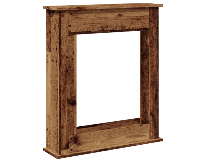Sonata H Облицовка за камина старо дърво 75x20x87,5 см инженерно дърво
