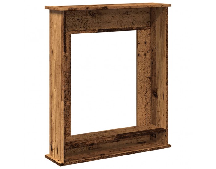 Sonata H Облицовка за камина старо дърво 75x20x87,5 см инженерно дърво