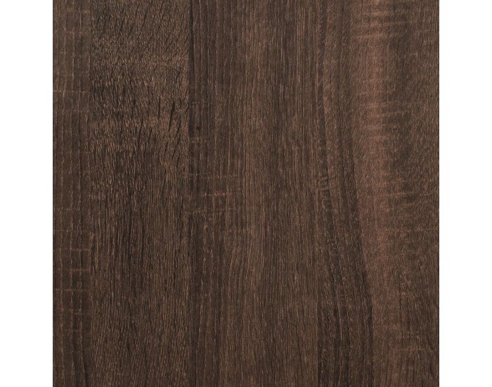 Sonata H Облицовка за камина, кафяв дъб, 100x20x100 см, инженерно дърво