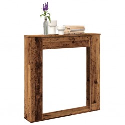 Sonata H Облицовка за камина старо дърво 100x20x100 см инженерно дърво - за Камини, Комини и Печки на дърва