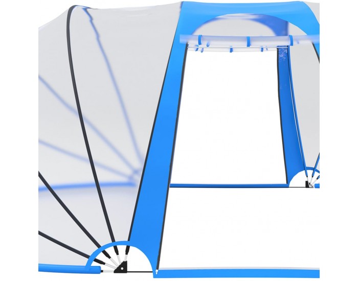 Sonata H Купол за басейн, овален, 530x410x210 см