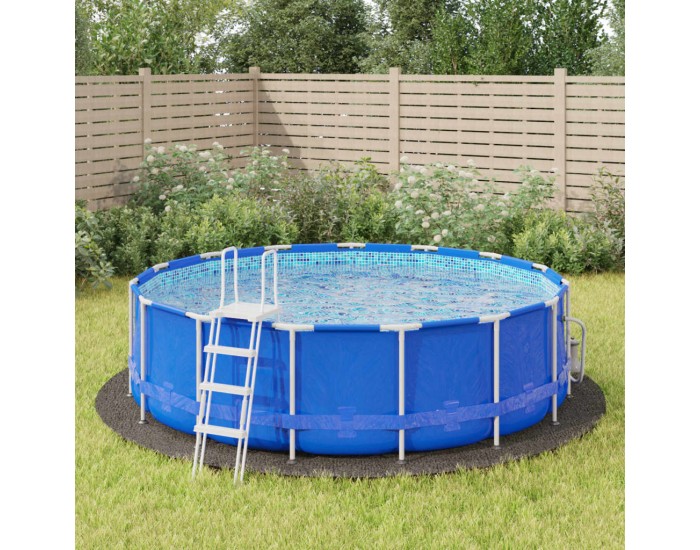 Sonata H Подложка за басейни светлосива Ø428 см полиестерен геотекстил