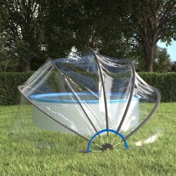 Sonata H Купол за басейн, кръгъл, 406x203 см, PVC - Басейни и Спа