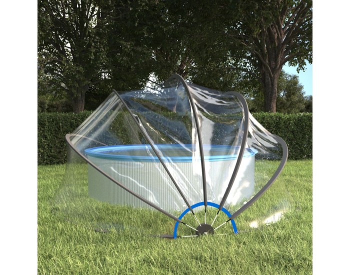 Sonata H Купол за басейн, кръгъл, 406x203 см, PVC