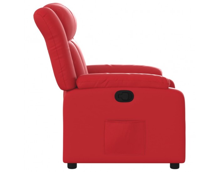 Sonata H Наклоняем стол, червен, изкуствена кожа