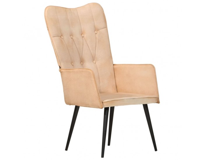 Sonata H Wingback стол, кремав, канава