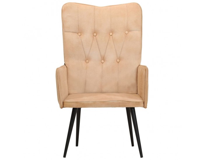 Sonata H Wingback стол, кремав, канава