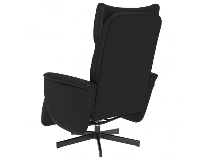 Sonata H Наклоняем стол с поставка за крака,черен, изкуствена кожа