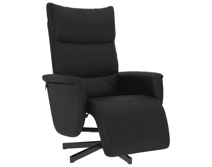 Sonata H Наклоняем стол с поставка за крака,черен, изкуствена кожа