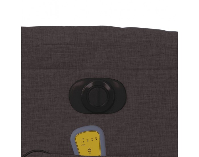 Sonata H Електрически масажен наклоняем стол, тъмнокафяв, текстил