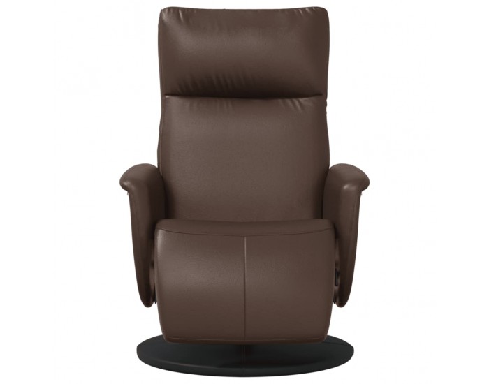 Sonata H Наклоняем стол с поставка за крака, кафяв, изкуствена кожа