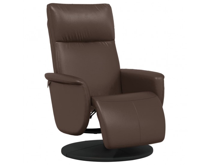 Sonata H Наклоняем стол с поставка за крака, кафяв, изкуствена кожа