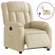 Sonata H Електрически стол реклайнер , кремав, текстил