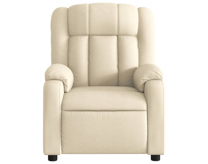 Sonata H Електрически стол реклайнер , кремав, текстил