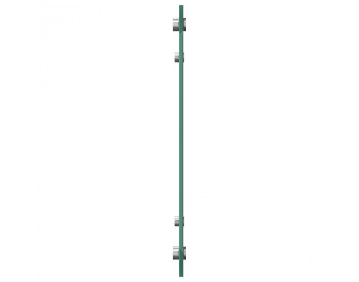 Sonata H Осветление за кухня Светлосиво 90x40x0,6 см Закалено стъкло