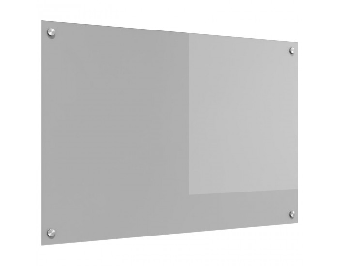 Sonata H Кухненско осветление за гръб Светлосиво 90x60x0,6 см от закалено стъкло