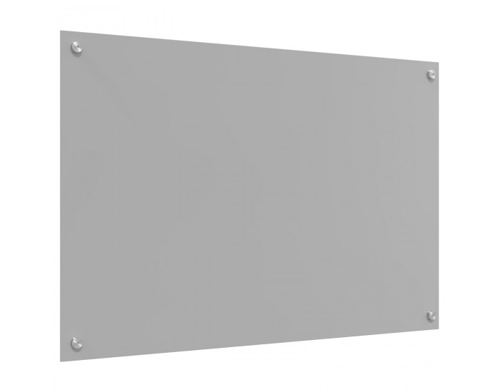 Sonata H Кухненско осветление за гръб Светлосиво 90x60x0,6 см от закалено стъкло