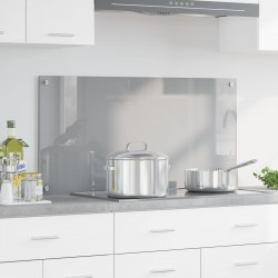 Sonata H Кухненски фон от светлосиво закалено стъкло 100x50x0,6 см - Кухненски аксесоари