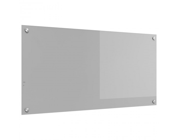 Sonata H Кухненски фон от светлосиво закалено стъкло 100x50x0,6 см