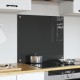 Sonata H Кухненски гръб тъмен сив 70x60x0,6 см от закалено стъкло