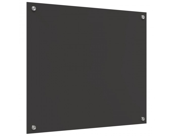 Sonata H Кухненски гръб тъмен сив 70x60x0,6 см от закалено стъкло