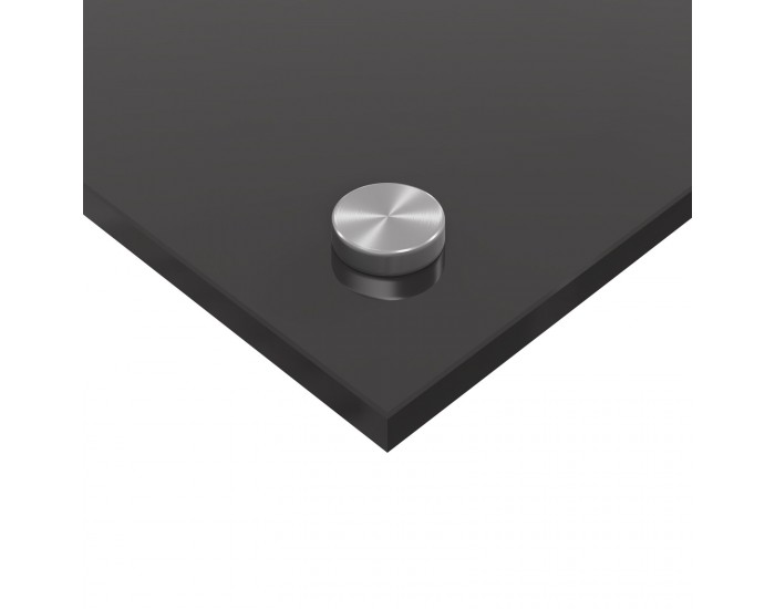 Sonata H Кухненски гръб тъмен сив 70x60x0,6 см от закалено стъкло