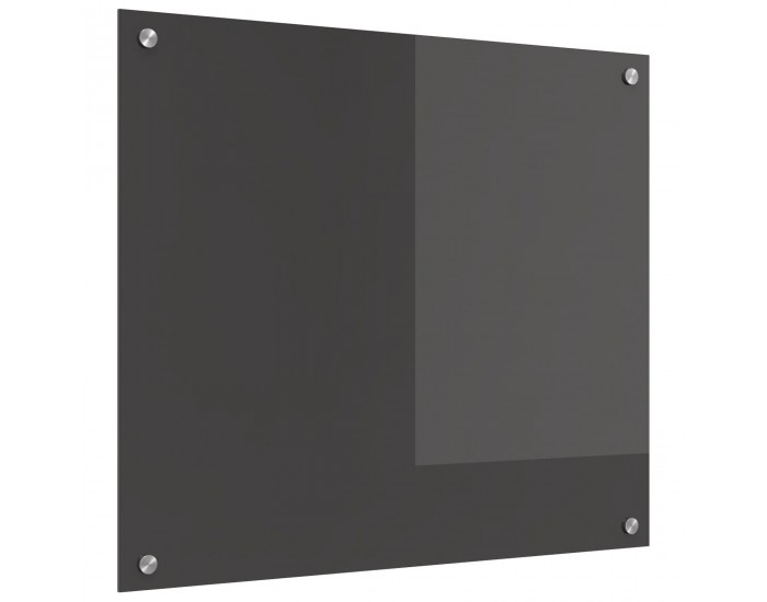 Sonata H Кухненски гръб тъмен сив 70x60x0,6 см от закалено стъкло