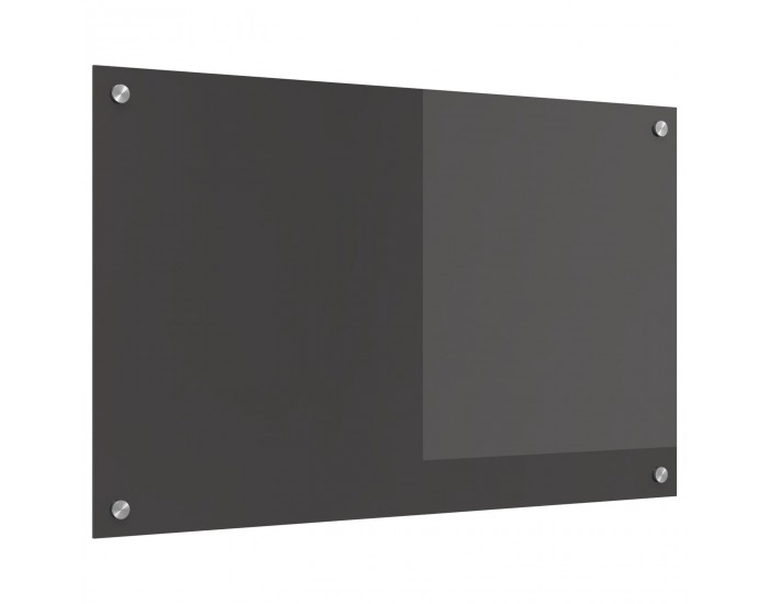 Sonata H Тъмен сив кухненски гръб 80x50x0.6 см Закалено стъкло