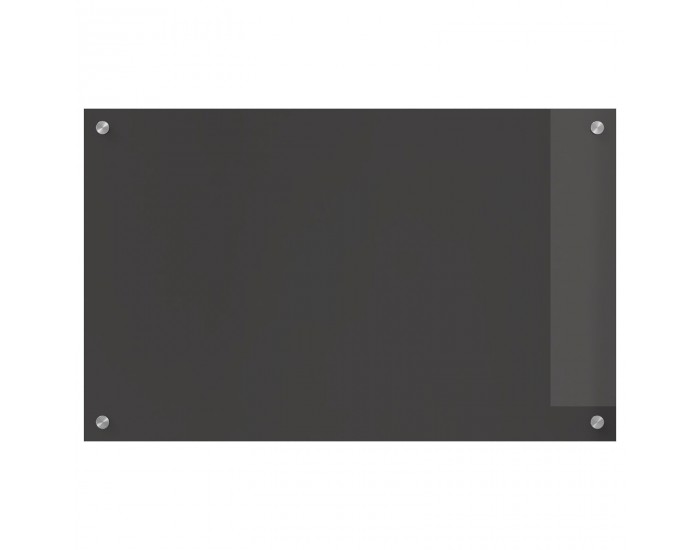 Sonata H Тъмен сив кухненски гръб 80x50x0.6 см Закалено стъкло