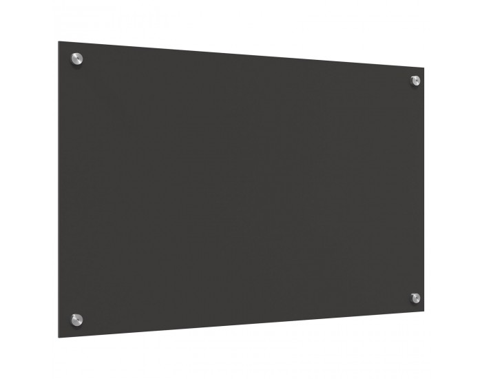 Sonata H Тъмен сив кухненски гръб 80x50x0.6 см Закалено стъкло