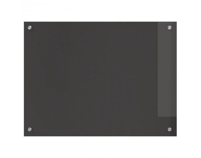 Sonata H Кухненски гръб в тъмен сив цвят - 80x60x0.6 см закалено стъкло