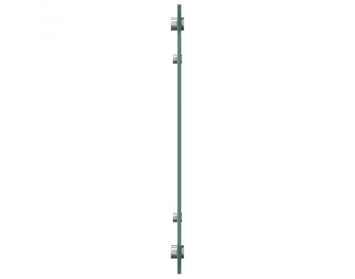 Sonata H Кухненски Тапет Тъмен Сив 90x40x0,6 см Темперирано Стъкло