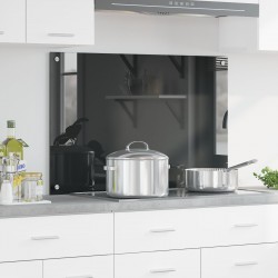 Sonata H Тъмен сив кухненски гръб 90x60x0.6 см от закалено стъкло - Кухненски аксесоари