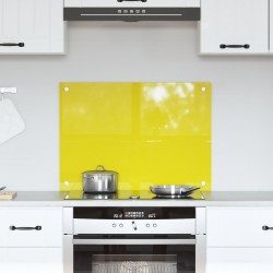 Sonata H Жълти Кухненски Плочки 70x50x0,6 см Закалено Стъкло - Кухненски аксесоари