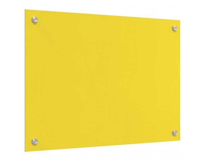 Sonata H Жълти Кухненски Плочки 70x50x0,6 см Закалено Стъкло